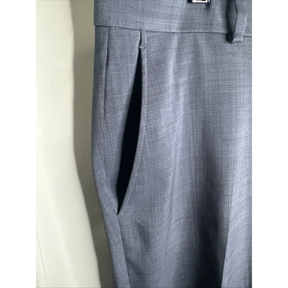 Michael Kors Dress Pants Mens 33Wx30L Blue‎ Dress  Pants Classic Slacks - Picture 3 of 15